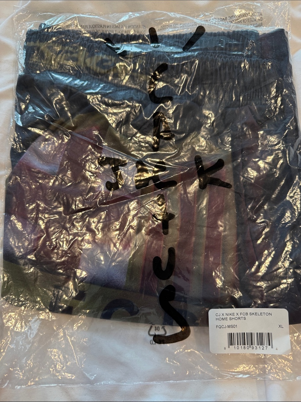Nike Cactus Jack FCB Skeleton Shorts - Picture 3 of 3